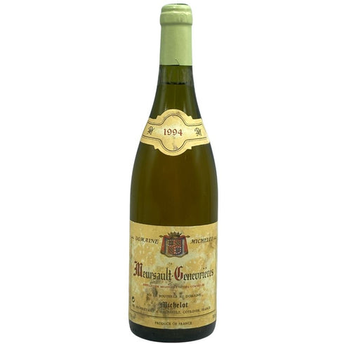 ドメーヌ ミシュロ ムルソー ジュヌヴリエール プルミエクリュ 1994 750ml 13.5% Domaine Michelot Meursault Genevrieres 1er Cru 白ワイン【F3】