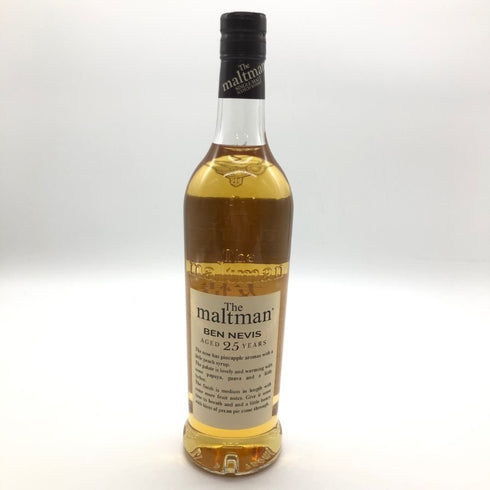 ザ モルトマン ベンネヴィス 24年 能登チャリティーボトル 友情 700ml 49.4% The Maltman Ben Nevis 【L4】