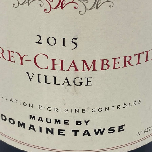 ドメーヌ トーズ ジュヴレ シャンベルタン 2015 750ml 13% DOMAINE TAWSE ブルゴーニュワイン【O】