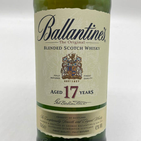 バランタイン 17年 オリジナル 700ml 43% Ballantine's スコッチウイスキー【G2】