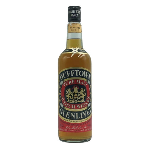 ダフタウン ピュアモルト 8年 グレンリベット 特級表記 760ml 46% DUFFTOWN PURE MALT GLENLIVET スコッチウイスキー【B4】