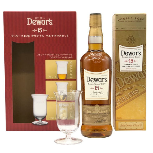 デュワーズ 15年 ダブルエイジド 750ml 40% Dewars スコッチウイスキー【H1】