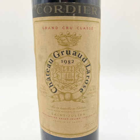 シャトー グリュオ ラローズ サンジュリアン グランクリュ 1982 750ml CHATEAU GRUAUD LAROSE GRAND CRU 【L1】