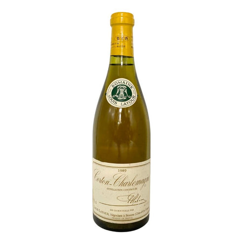 ルイ ラトゥール コルトン シャルルマーニュ 1989 750ml 13.3% Louis Latour Corton-Charlemagne 白ワイン【U1】