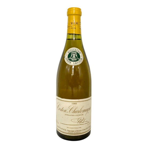 ルイ ラトゥール コルトン シャルルマーニュ 1989 750ml 13.3% Louis Latour Corton-Charlemagne 白ワイン【U1】