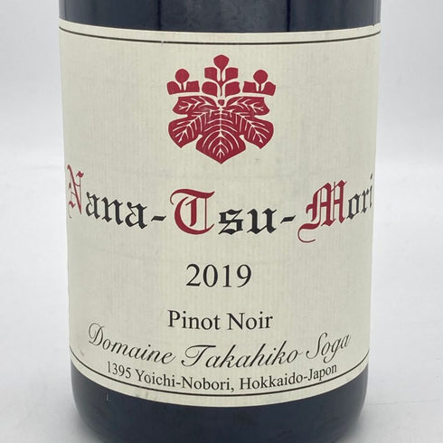 ドメーヌ タカヒコ ナナ ツ モリ ピノノワール 2019 750ml 12.5% Domaine Takahiko Nana Tsu Mori Pinot Noir 日本ワイン【J】