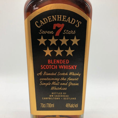 ケイデンヘッド 7スターズ ブレンデッド 46% 700ml Cadenhead スコッチウイスキー【T0】