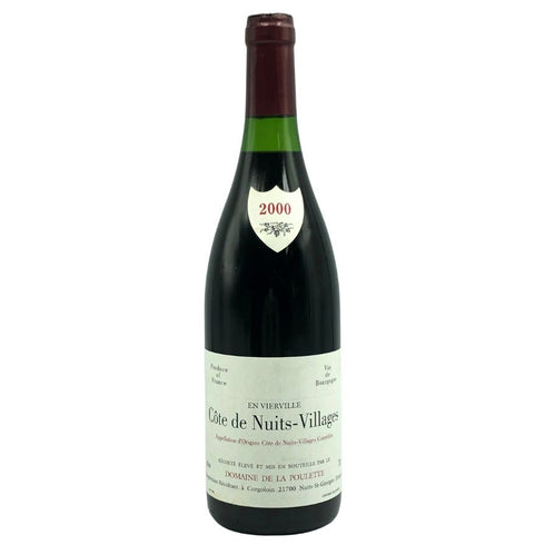 ドメーヌ ド ラ プレット コート ド ニュイ ヴィラージュ ヴィエルヴィル 2000 13% 750ml DOMAINE DE LA POULETTE ブルゴーニュワイン【G1】
