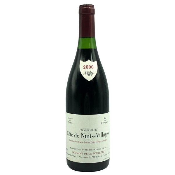 ドメーヌ ド ラ プレット コート ド ニュイ ヴィラージュ ヴィエルヴィル 2000 13% 750ml DOMAINE DE LA POULETTE ブルゴーニュワイン【G1】