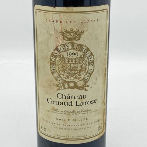 シャトー グリュオ ラローズ サンジュリアン 1990 750ml 12.5% CHATEAU GRUAUD LAROSE ボルドーワイン【K2】