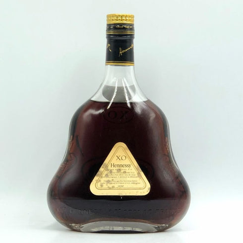 ヘネシーXO クリアボトル 金キャップ 700ml 40% Hennessy コニャック【U1】