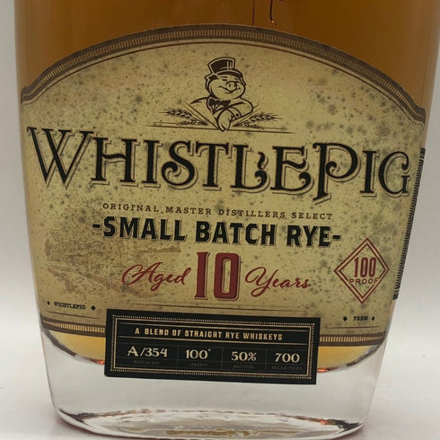 ホイッスルピッグ 10年 スモール バッチ ライ 700ml 50% WHISTLEPIG アメリカウイスキー【C3】