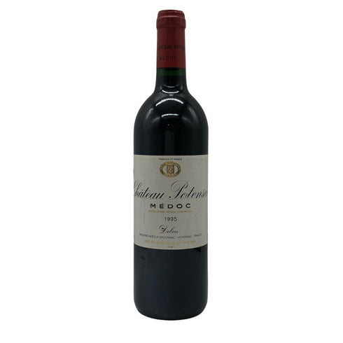 シャトー ポタンサック メドック 1995 750ml 13% Château Potensac ボルドーワイン【A4】