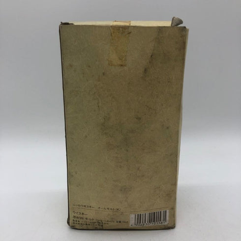 東京都限定◆ニッカ ウイスキー オールモルト 750ml 43% NIKKA WHISKEY ALL MALT 【N2】