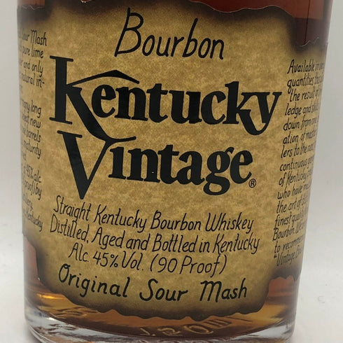 ケンタッキー ヴィンテージ 45% 750ml Kentucky Vintage バーボン【F3】
