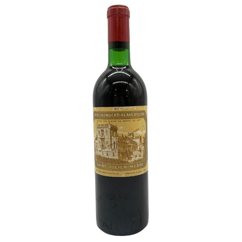 シャトー デュクリュ ボーカイユ サン ジュリアン メドック 1974 14% 750ml CH. DUCRU BEAUCAILLOU SAINT JULIEN MEDOC 【O4】