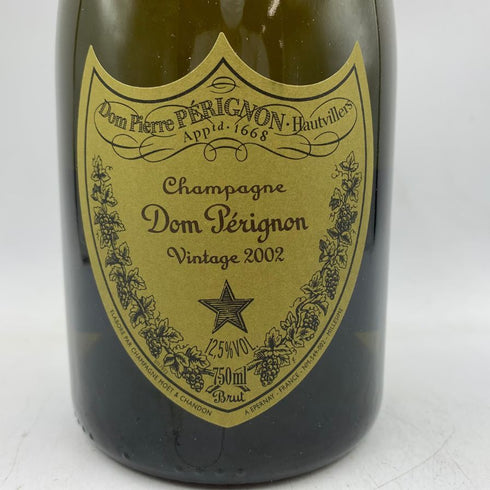 ドンペリニヨン 白 ヴィンテージ 2002 Dom Pérignon 【C4】