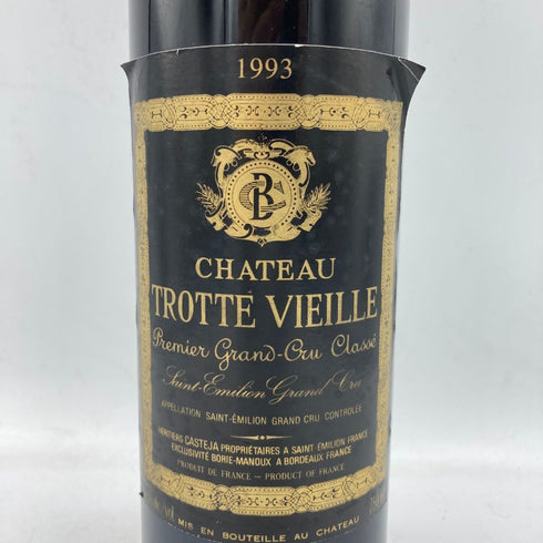 シャトー トロット ヴィエイユ 1993 750ml 14% Chateau Trotte Vieille【DD】