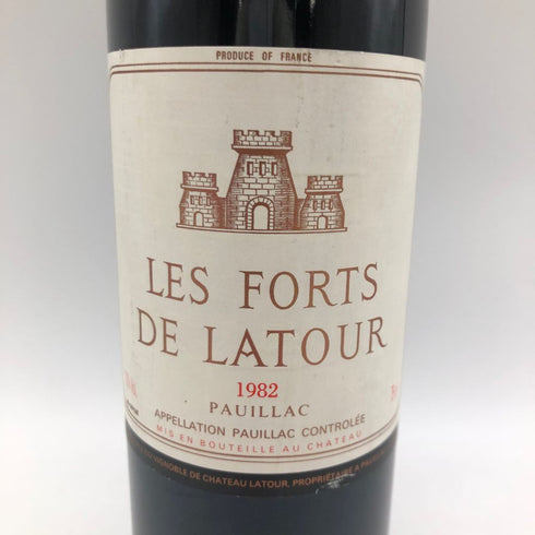 レ フォールド ラトゥール 1982 750ml 12% LES FORTS DE LATOUR【S4】
