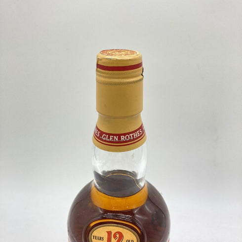 グレンロセス 12年 旧ラベル 750ml 43% GLENROTHES 【K】