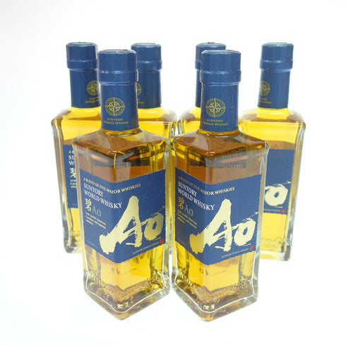 東京都限定◆サントリー AO 碧 シングル 350ml 43% SUNTORY 6本セット 同梱不可【MTM2】