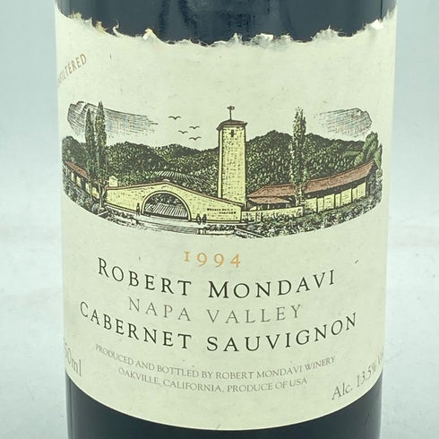 ロバート モンダヴィ カベルネ ソーヴィニヨン ナパヴァレー 1994 750ml 13.5% ROBERT MONDAVI Cabernet Sauvignon Napa Valley【W】