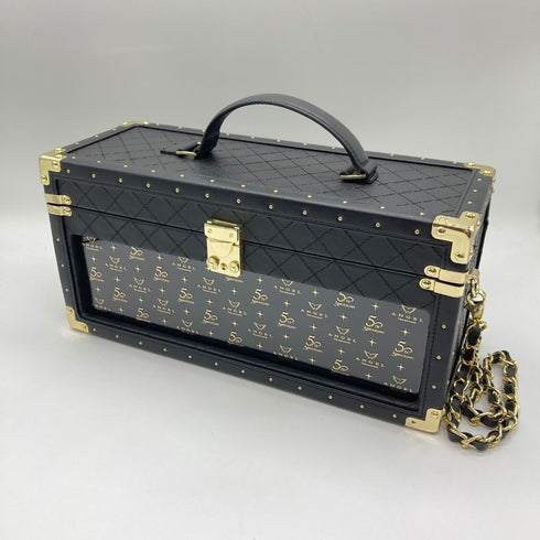 エンジェル シャンパーニュ ブリュット ブラック 5周年記念ボトル レザーラッチタイプ 750ml 12.5% ANGEL CHAMPAGNE BRUT【Q2】