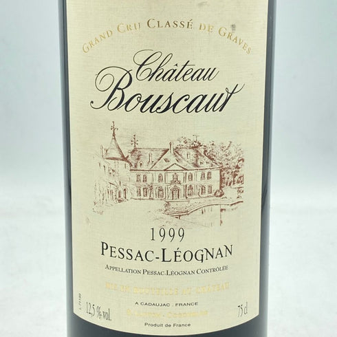 シャトー ブスコー 1999 750ml 12.5% Chateau Bouscaut【C1】