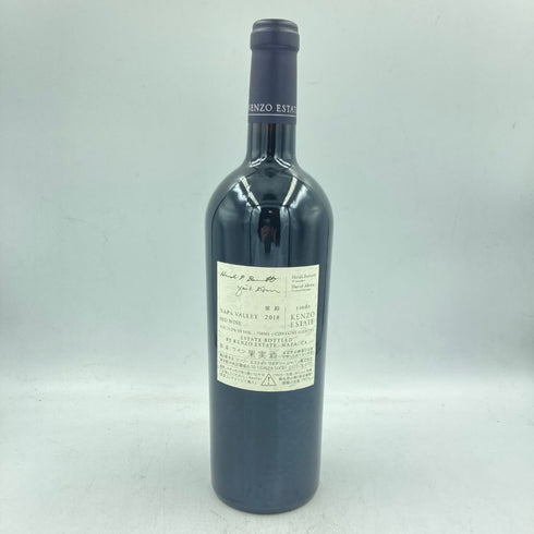 ケンゾー エステート 紫鈴 2018 750ml 15.2% KENZO ESTATE rindo【B4】