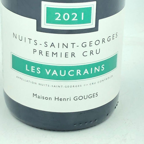 メゾン アンリ グージュ ニュイ サン ジョルジュ レ ヴォークラン 2021 750ml 13.5% MAISON HENRI GOUGES Nuits St. Georges 1er Cru Les Vaucrains【P】