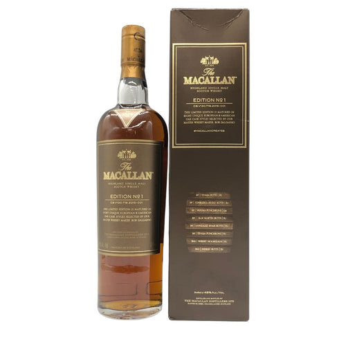 ザ マッカラン エディション No.1 700ml 48% THE MACALLAN【同梱不可】【F】