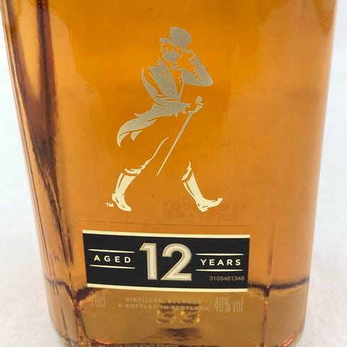 ジョニーウォーカー ブラックラベル 12年 黒キャップ 700ml 40% Johnnie Walker BLACK LABEL【K2】