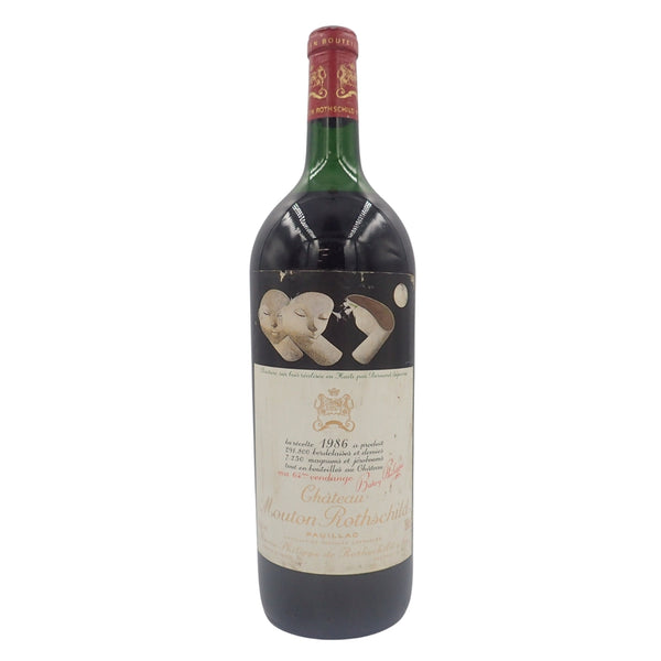 シャトー ムートン ロートシルト 1986 1500ml 12.5% Chateau Mouton Rothschild【同梱不可】【N2】