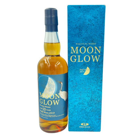 東京都限定◆ムーングロウ 10年 ハーフムーン 2019 700ml 43% MOON GLOW【I4】