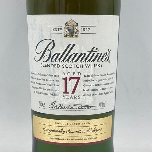 バランタイン 17年 700ml 40% 国内正規品 BALLANTINE'S【J4】