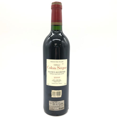 シャトー カロン セギュール 2003 750ml 13% Chateau Calon Segur 【G4】