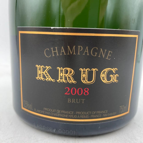 クリュッグ ヴィンテージ 2008 750ml KRUG 【J1】