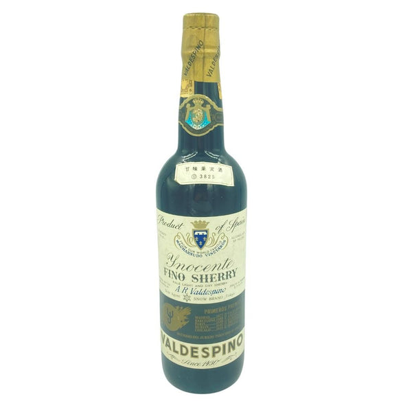 バルデスピノ イノセンテ フィノ シェリー 750ml 17% Valdespino Inocente Fino SHERRY 【M4】