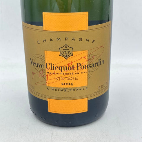 ヴーヴ クリコ ポンサルダン イエロー ヴィンテージ 2004 750ml 12% Veuve Clicquot Ponsardin Yellow Vintage【A4】