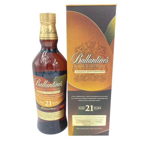 バランタイン 21年 ゴールデン ゼスト エディション 700ml 40% Ballantine's GOLDEN ZEST EDITION【AA】
