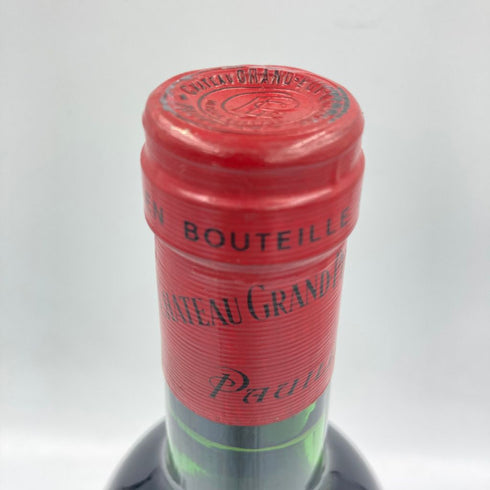 シャトー グラン ピュイ ラコスト 1981 750ml 13% Chateau Grand Puy Lacoste【I】