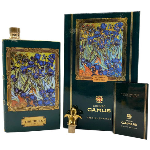 カミュ ブック ゴッホ アイリス スペシャルリザーブ グランド マスター コレクション 700ml 40% 1196g CAMUS BOOK SPECIAL RESERVE GOGH THE IRISES【A】
