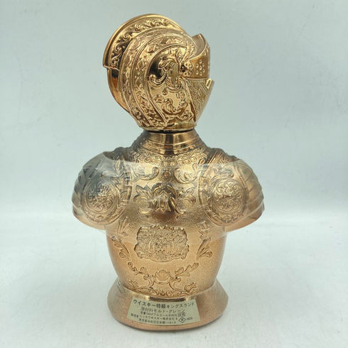 空き瓶 ニッカ キングスランド 甲冑ボトル 700ml 43% NIKKA KINGSLAND【EE】