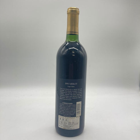 シェーファー メルロー ナパバレー 1995 15% 750ml Shafer MERLOT Napa Valley【B1】