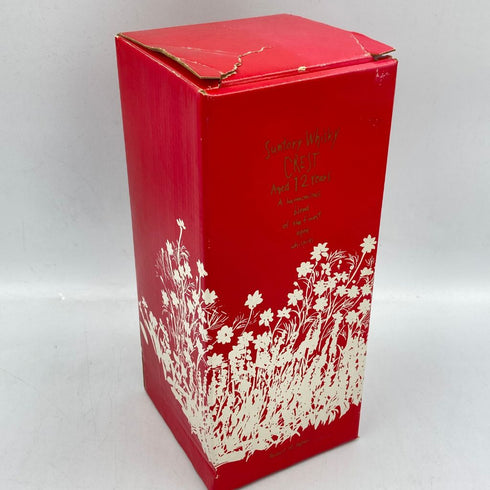 東京都限定◆サントリー クレスト 12年 秋の花ボトル 600ml 43% SUNTRY CREST【J1】