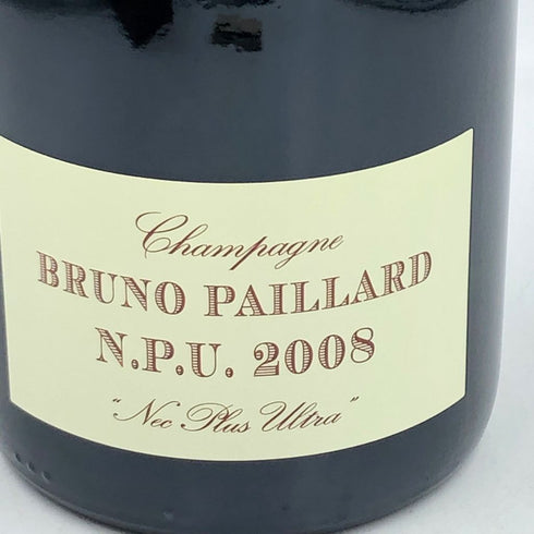 ブルーノ パイヤール ネック プリュ ウルトラ 2008 750ml 12% BRUNO PAILLARD NPU【J】