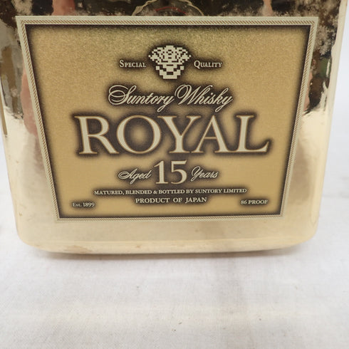 【東京都限定】サントリー ローヤル プレミアム ゴールドボトル 陶器 43% 700ml 1446g SUNTORY ROYAL【AA】