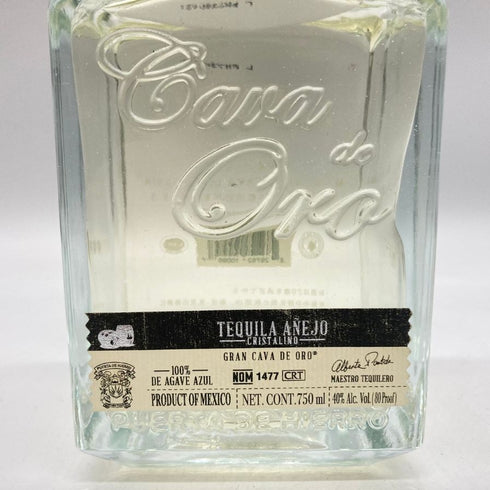 カバ デ オロ アネホ テキーラ スピリッツ 750ml 40% Cava de Oro 【T】
