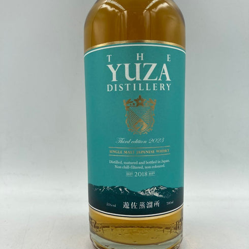 東京都限定◆遊佐蒸溜所 遊佐 シングルモルト サードエディション 2023 700ml 55% THE YUZA DISTILLERY SINGLE MALT Third edition【P】