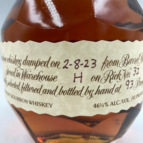 ブラントン シングルバレル 2023 750ml 46.5% Blanton's SINGLE BARREL 【R2】